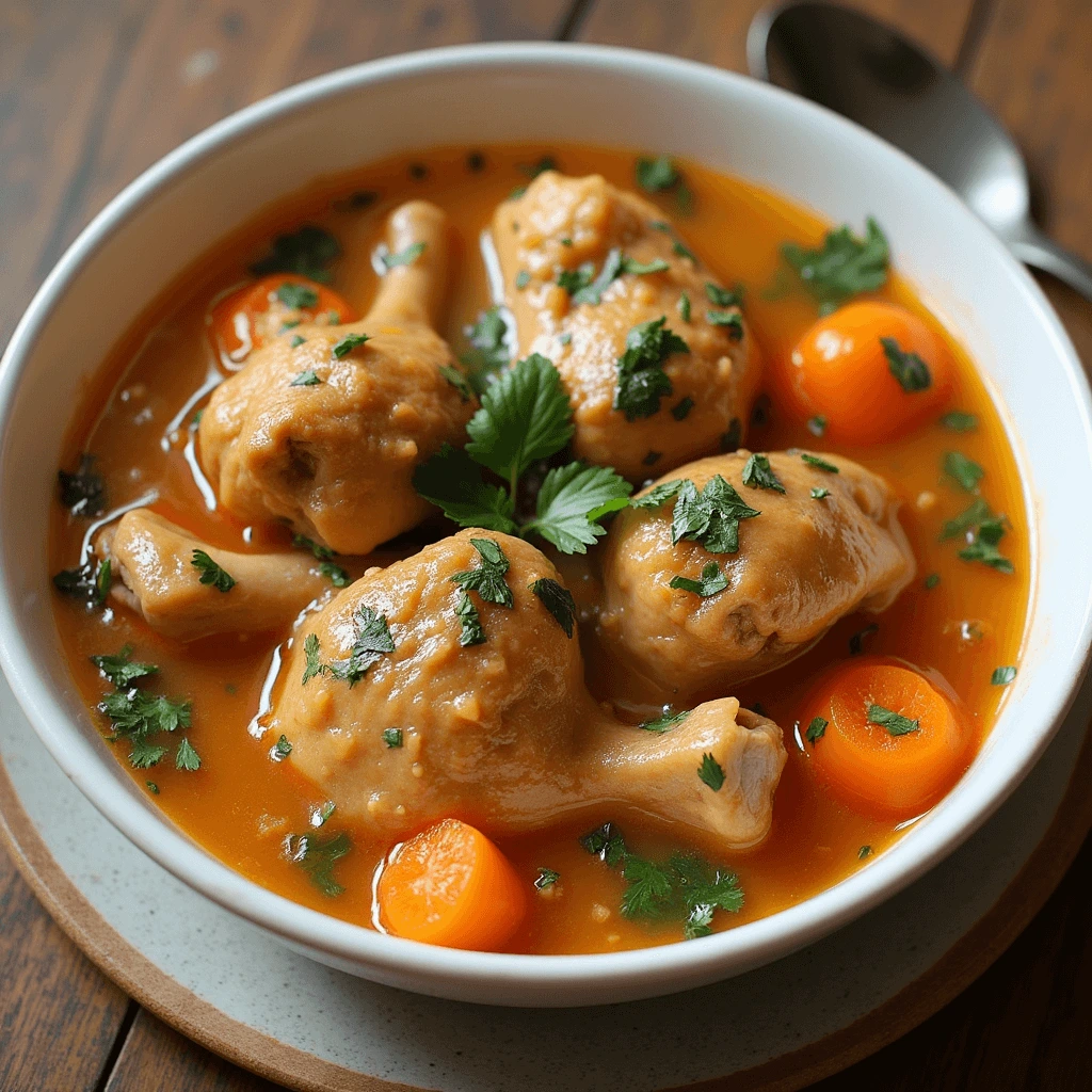 Chicken Drumstick Soup Recipe