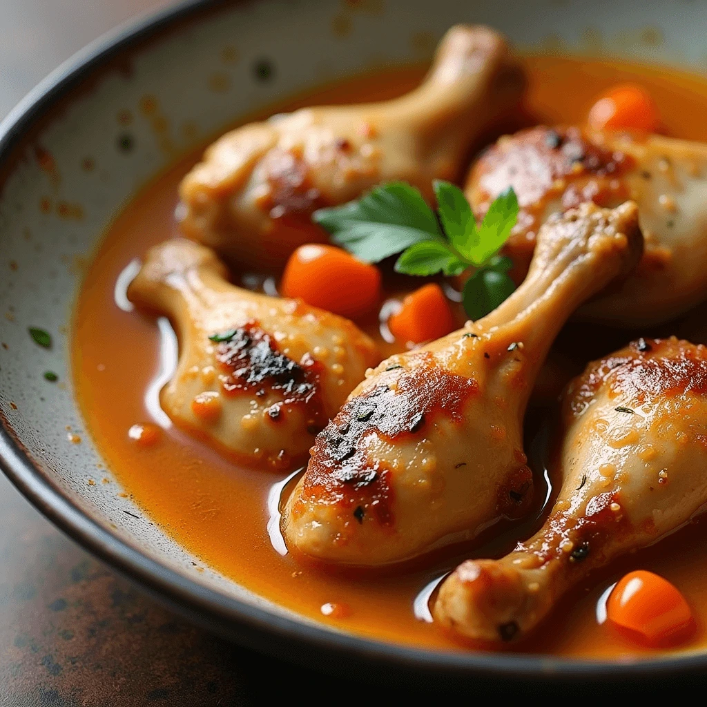 Chicken Drumstick Soup Recipe