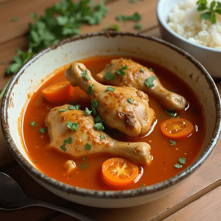 Chicken Drumstick Soup Recipe