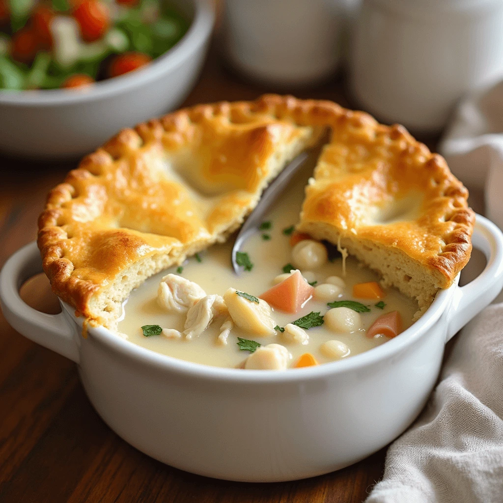Chicken Pot Pie with Cream of Chicken Soup