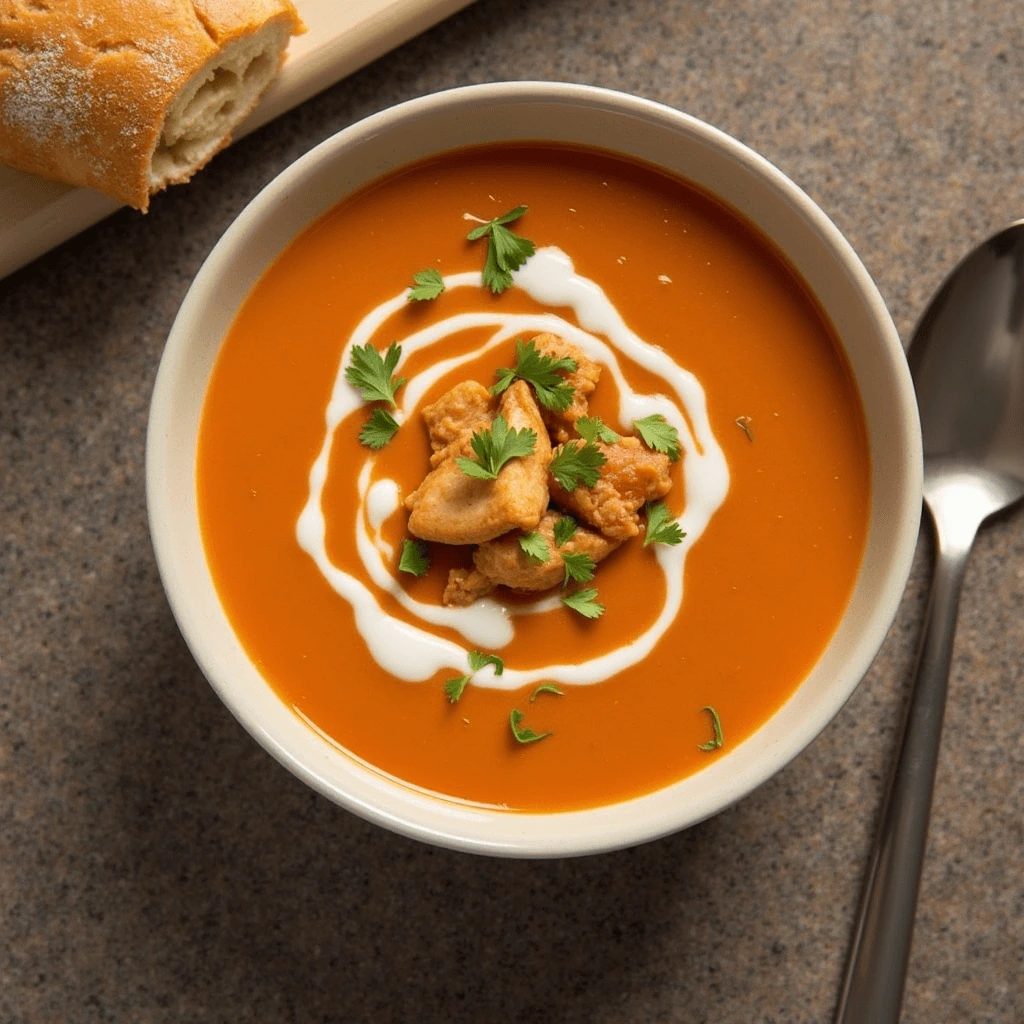 Smoky Chicken Tomato Bisque Recipe